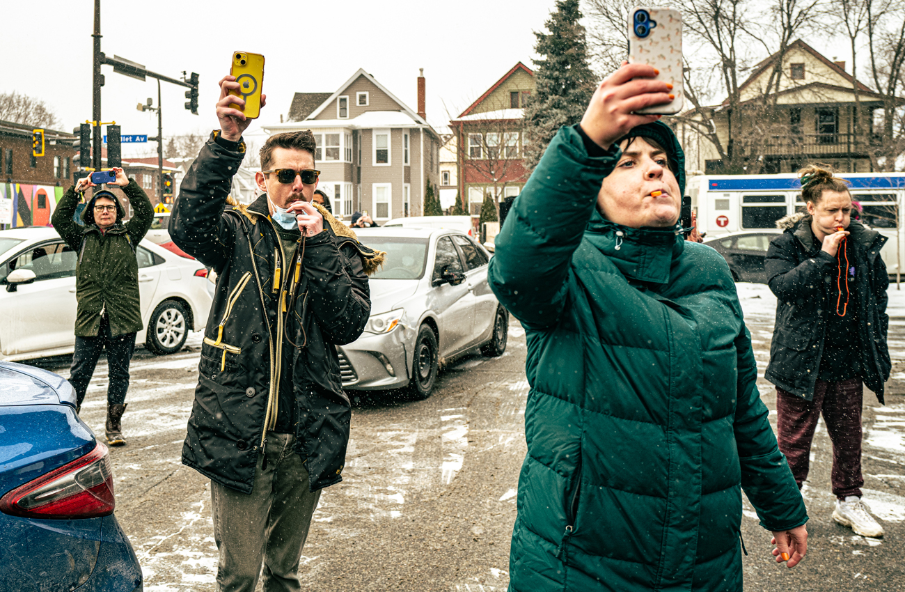 WATCH: Seattle-Based Photographer Nate Gowdy on Documenting ICE in Minneapolis